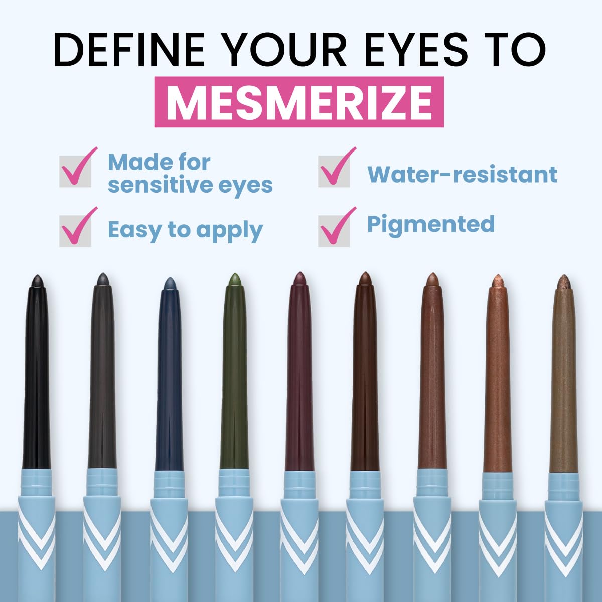 PROMETICS PrimeEyes Glide Eyeliner brown tip close-up