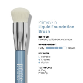 PROMETICS PrimeSkin Liquid Foundation Brush with foundation
