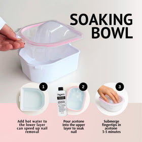 Pronto 100% Acetone Nail Polish Remover usage demonstration