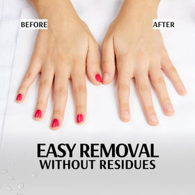 Pronto nail polish remover with cotton swabs