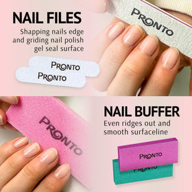 Pronto Nail Polish Remover with nail tools