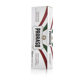 Proraso Shaving Cream Oatmeal & Green Tea application on brush