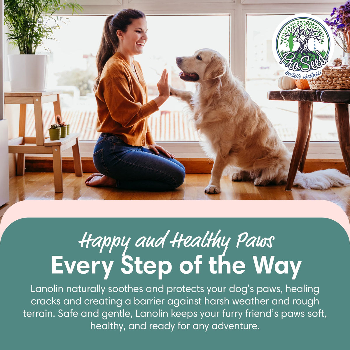 ProSeed Holistic Wellness Pure Lanolin Balm with natural ingredients