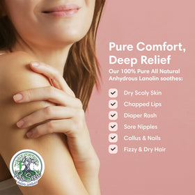 ProSeed Holistic Wellness Pure Lanolin Cream packaging details