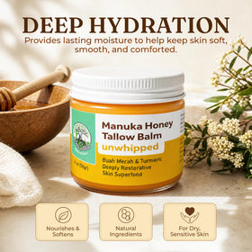 ProSeed Manuka Honey Tallow Balm 2 oz side view
