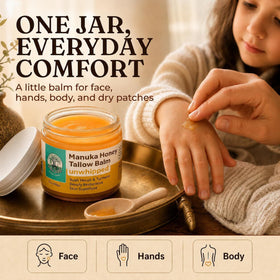 ProSeed Manuka Honey Tallow Balm 2 oz texture close-up