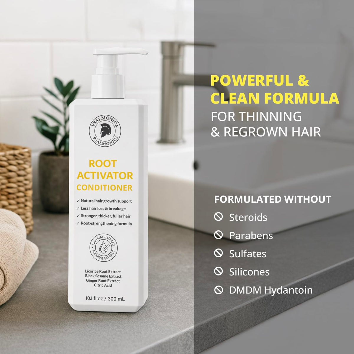 Psalmonica Root Activator Conditioner texture close-up
