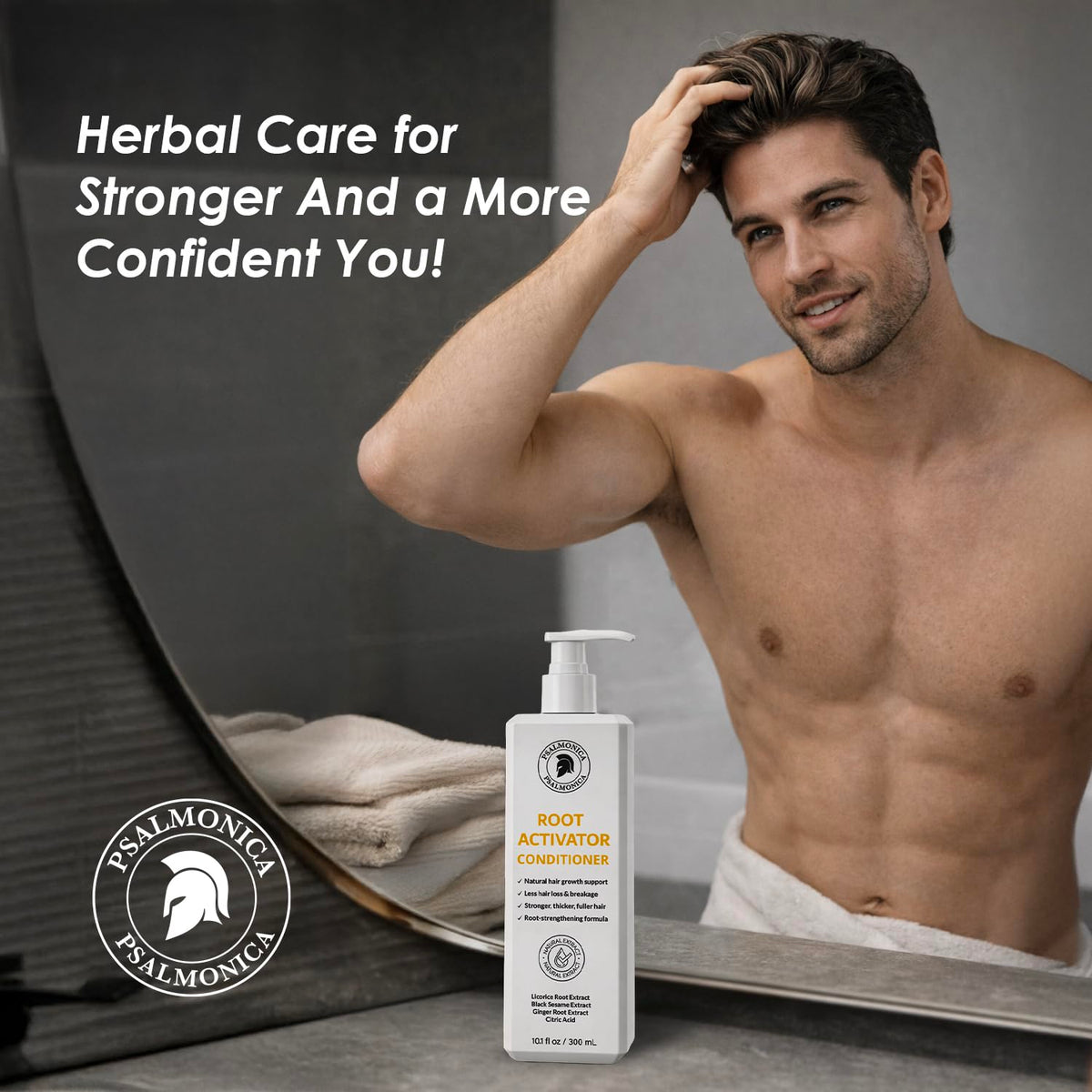 Psalmonica Root Activator Conditioner with natural ingredients