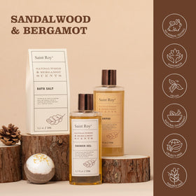 PU leather wallet for travel with bath products
