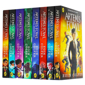 Puffin Artemis Fowl Collection 8 books set front view