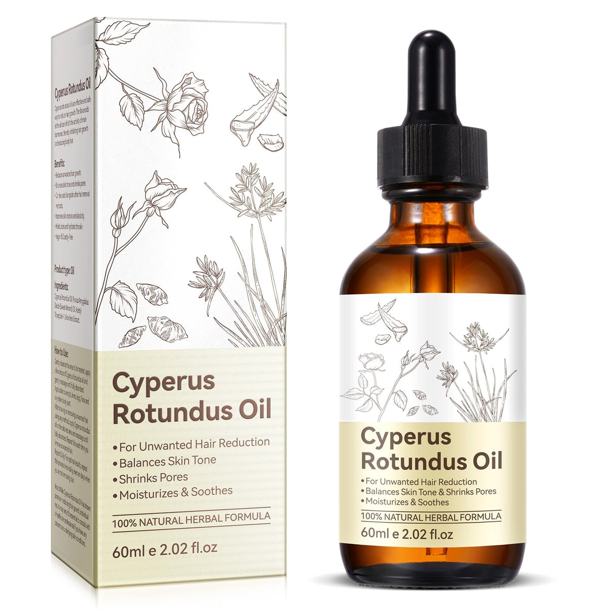 PULLING OIL Cyperus Rotundus Oil 2.02 Fl Oz front view