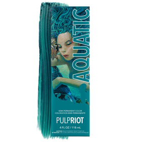Pulp Riot Aquatic Semi Permanent Hair Color 4 oz front view