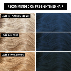 Pulp Riot Asteroid hair colour application on hair