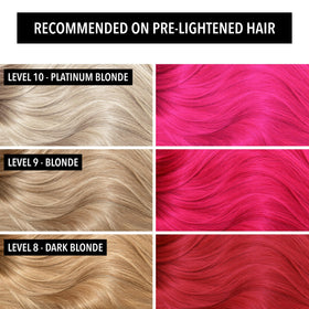 Pulp Riot Candy Semi Permanent Hair Color application on hair