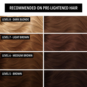 Pulp Riot Careless Semi Permanent Hair Color Warm Brown 4 oz tube back view