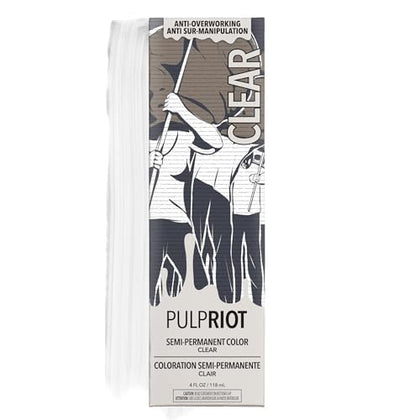 Pulp Riot Clear Semi Permanent Hair Colour 4 oz front view