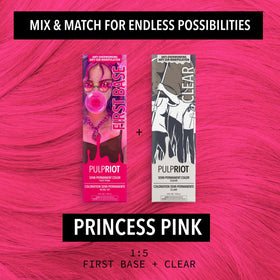 Pulp Riot Clear Semi Permanent Hair Colour packaging details