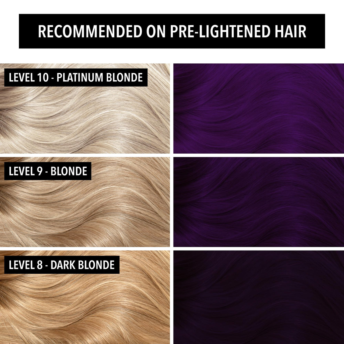 Pulp Riot Dark Matter Electric Violet Hair Colour tube back view