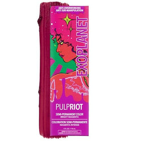 Pulp Riot Exoplanet Semi Permanent Hair Colour Magenta 4 oz front view