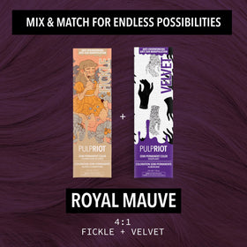 Pulp Riot Fickle Semi Permanent Hair Color Champagne Blonde on pre-lightened hair