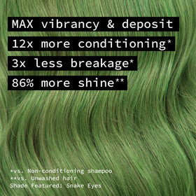 Pulp Riot Fly Trap Semi Permanent Hair Color Forest Green mixed with clear