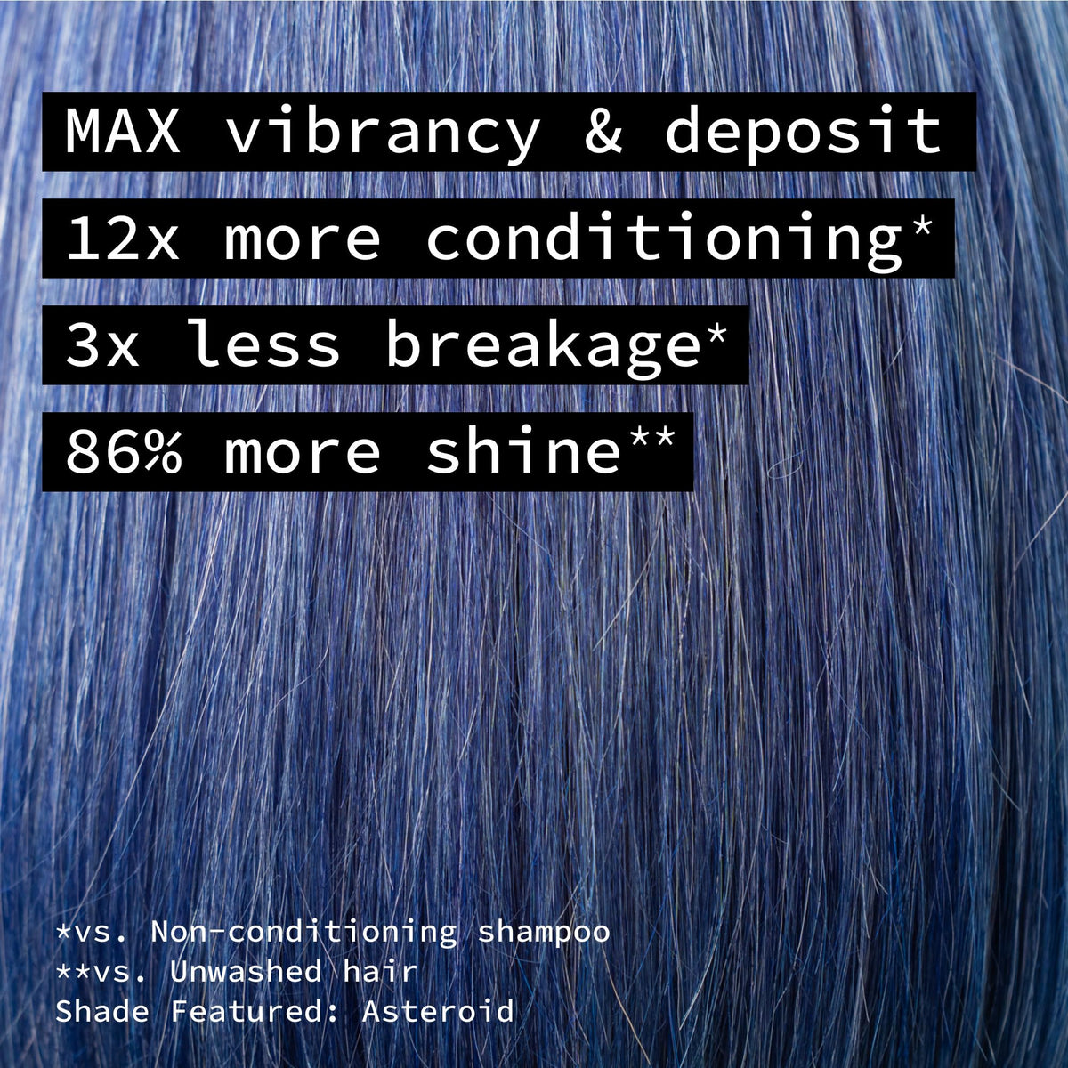 Pulp Riot Navy Blue hair colour swatch