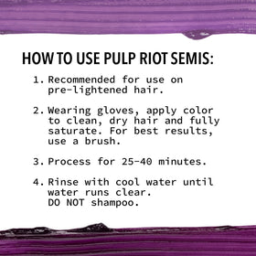 Pulp Riot Nevermore Smokey Violet tube back view