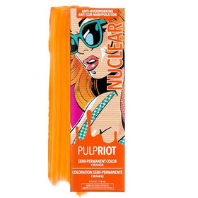 Pulp Riot Nuclear Semi Permanent Hair Colour Orange 4 oz front view