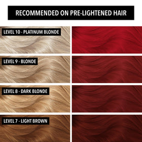 Pulp Riot Pyro Semi Permanent Hair Color Cool Red 4 oz tube back view
