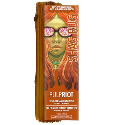 Pulp Riot Shag Rug Semi Permanent Hair Color 4 oz tube front view