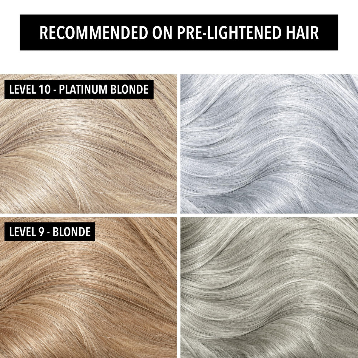 Pulp Riot Silversmith hair colour application on clean hair