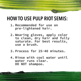 Pulp Riot Snake Eyes Semi Permanent Hair Color tube back view