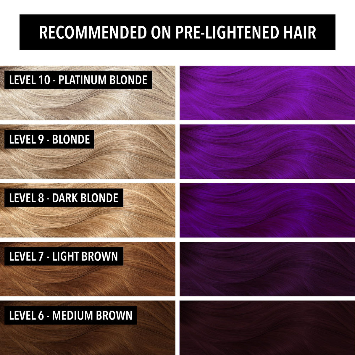 Pulp Riot Velvet Semi Permanent Hair Color Deep Purple 4 oz tube back view