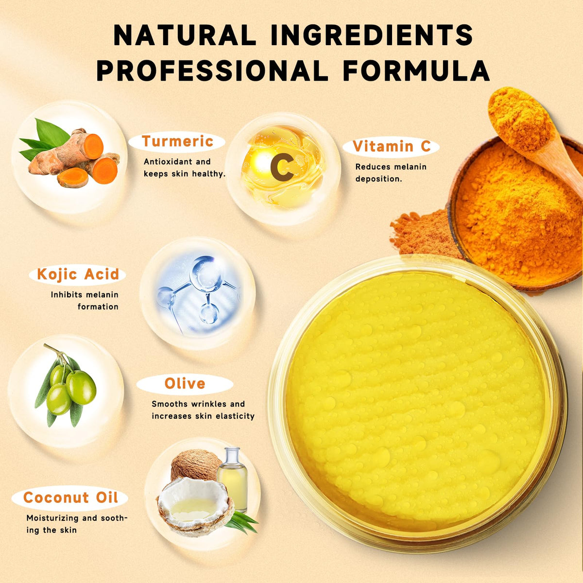 Pumkot Turmeric Kojic Acid Cleansing Pads in travel bag