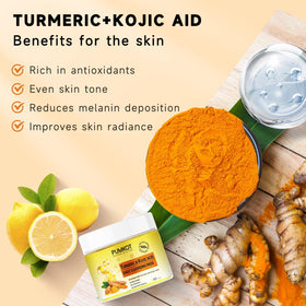 Pumkot Turmeric Kojic Acid Cleansing Pads lifestyle scene