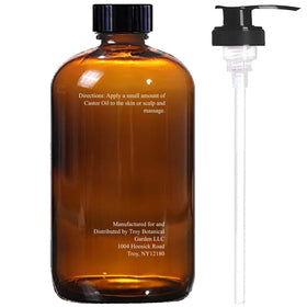 Pump dispenser on Essentially KateS Castor Oil bottle