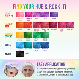 Punky Colour Platinum Hair Dye texture close-up