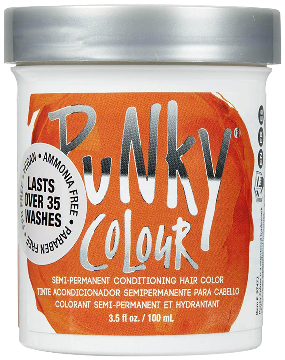 Punky Flame Semi Permanent Hair Colour 3.5 fl oz front view