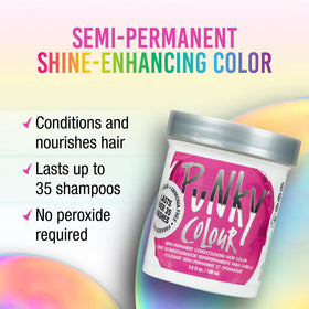 Punky Flamingo Pink hair dye packaging side view