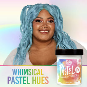 Punky PastelFX Shade Adjustor application on hair