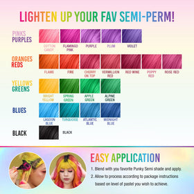 Punky PastelFX Shade Adjustor on bleached hair