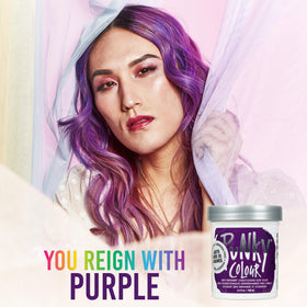 Punky Purple hair dye packaging details