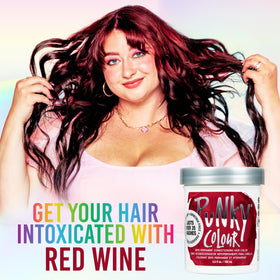 Punky Red Wine Semi Permanent Hair Colour packaging