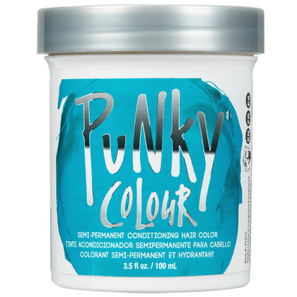 Punky Semi Permanent Conditioning Hair Color Turquoise 3.5oz front view