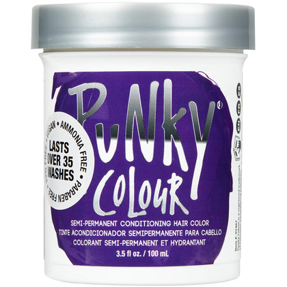 Punky Semi Permanent Hair Colour Plum 3.5 fl oz front view