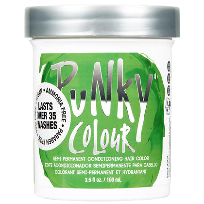 Punky Spring Green Semi Permanent Hair Colour 3.5 fl oz front view