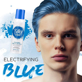 Punky Temporary Hair Color Spray Bengal Blue side view