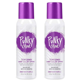 Punky Temporary Hair Color Spray in Panther Purple front view