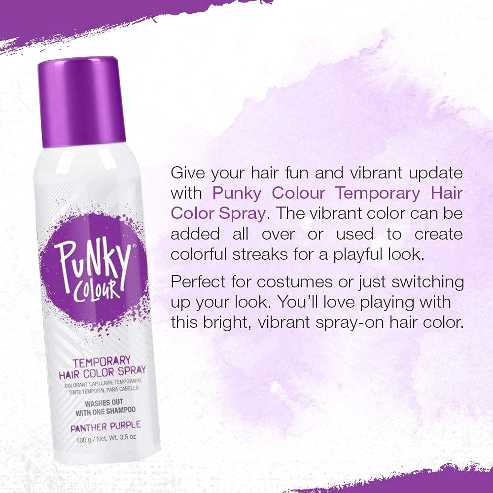 Punky Temporary Hair Color Spray in use at a festival
