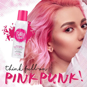 Punky Temporary Hair Color Spray Lynx Pink side view